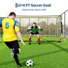 Soccer Goal –  Portable Training Net, Heavy Duty Collapsible Frame with Carry Bag for Backyard/Indoor/Outdoor Use - 3 of 4
