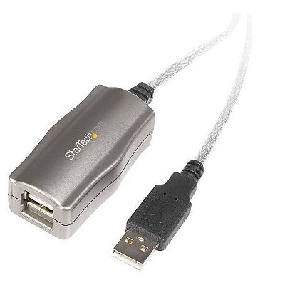 StarTech 16' USB 2.0 Active Extension Cable USB2FAAEXT15