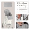 KUB Baby High Chair, 3 in 1 Foldable High Chair with 7 Height & 4 Recline Adjustable, Removable Tray & Seat - 3 of 4