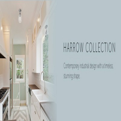 1 Light Harrow Semi Flush Mount Ceiling with Clear Glass Shade - Globe Electric