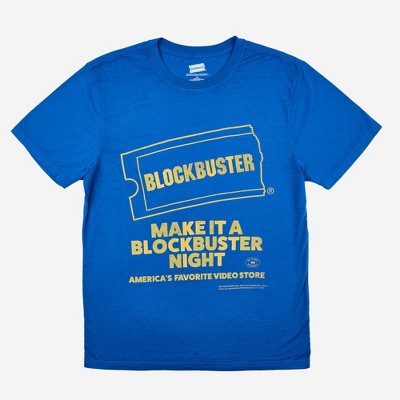Men's Blockbuster T-Shirt - Blue