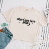Where You Been Loca  - Women's Boxy Crop Top Graphic T-Shirt - 3 of 4