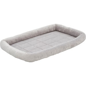 Midwest Homes - Quiet Time - Diamond Stitch Bed With Elastic Bands - Gray - 1 of 1