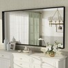 Apmir High-Strength Tempered Glass and Aluminum Alloy Framed French Cleat Mounted Wall Decor Bathroom Vanity Mirror with 5-Year Warranty - 4 of 4