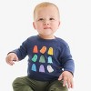 Primary Baby Long Sleeve Rainbow Ghost Tee - 2 of 3