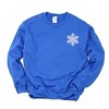 Embroidered Snowflake - Women's Graphic Sweatshirt - 2 of 4