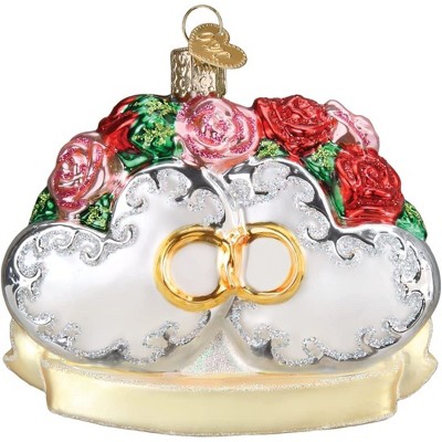 Old World Christmas Glass Blown Ornament for Christmas Tree, Couple's First Christmas