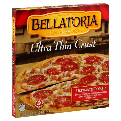 Bellatoria Ultra Thin Ultimate Combo Frozen Pizza - 18.96oz : Target