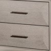 Royal Hampton Nightstand, 2 Drawers, White Solid Wood, Metal Handles, 27 Inch - 4 of 4