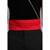 HalloweenCostumes.com Disney Aladdin Jafar Adult Costume Kit - Villain Outfit with Hat, Black Shirt, and Red Sash - 2 of 4