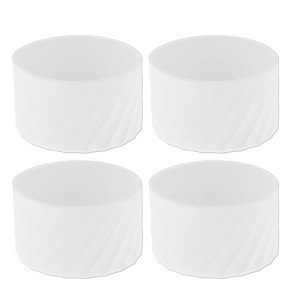 Unique Bargains Portable Fit For 40oz Anti-Fall Round Water Bottle Boot 4 Pcs - 1 of 4