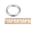 Unique Bargains Hanging Hardware 316 Stainless Steel Welded O-Rings 2 Pcs - 4 of 4