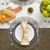 DII Woven Paper Placemat Set 6 Piece, Gray, 15" Dia - 4 of 4
