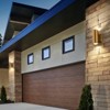 LLHZSY 7"H Cylinder Modern LED Dimmable Outdoor Wall Sconce Light Fixture in Gold-Set of 2 - 2 of 4
