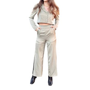 Women's Conquering Goals Blazer And Trouser Set - CRESCENT - 1 of 4