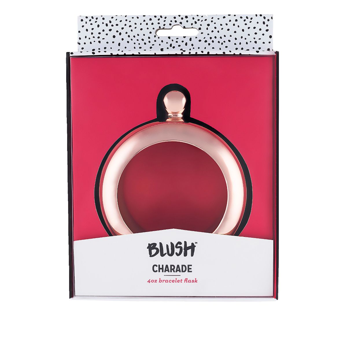 Charade: Rose Gold Bracelet Flask by Blush - thumbnail 3