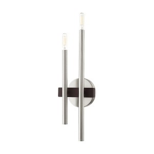 Livex Lighting Denmark 2 - Light Sconce in  Brushed Nickel - 1 of 1