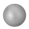 Northlight Holographic Glitter Shatterproof Commercial Christmas Ball Ornament - 8" (200mm) - Silver - 2 of 2