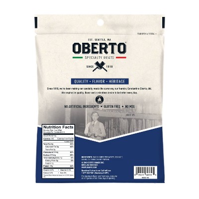 Oberto All Natural Bacon Jerky - 2.25oz