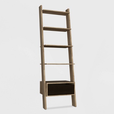 carson leaning bookcase