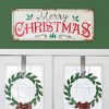 Park Hill Collection Merry Christmas Iron Plaque - 2 of 4