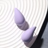 SOHI Women's Lavender The Medium Teardrop Stud Earrings - 2 of 4