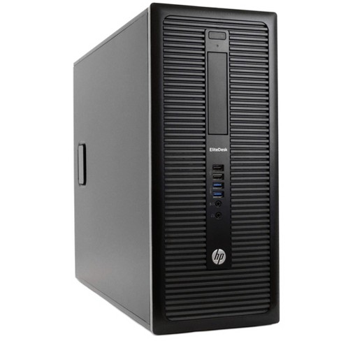 Hp Elitedesk 800g1 Tower Computer | Quad Core Intel I5 (3.2) | 8gb Ddr3 Ram  | 250gb Hdd Hard Disk Drive | Win 10 Pro | Manufacturer Refurbished : Target