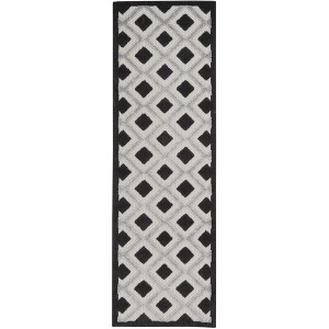 Nourison Aloha Modern Diamonds Outdoor Rug - 1 of 4