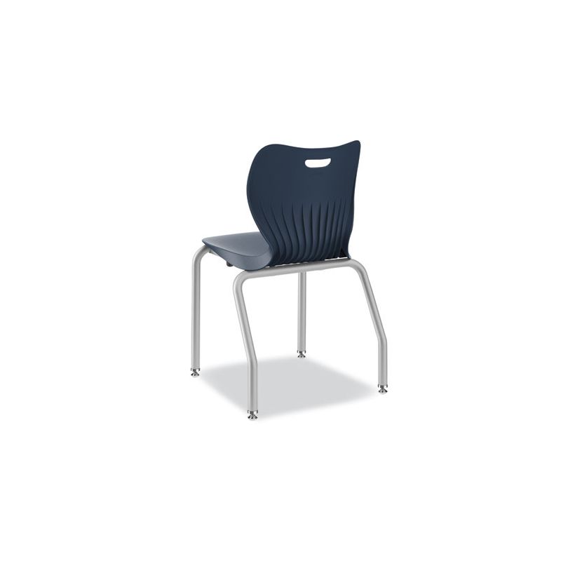 HON SmartLink Four-Leg Chair, 19.5" x 19.63" x 31", Regatta Seat, Regatta Base, 4/Carton, 4 of 7