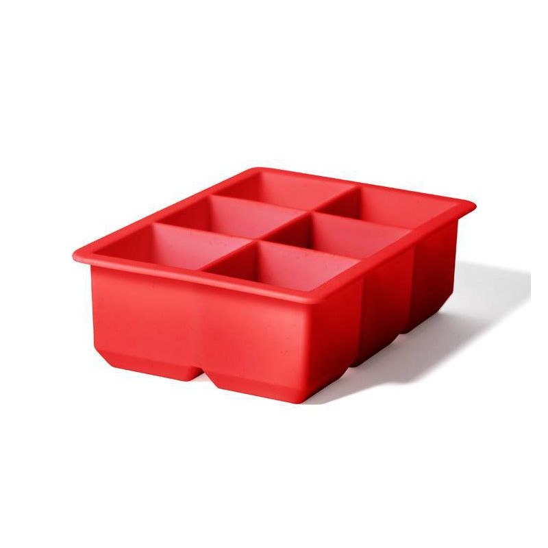 Houdini Silicone Ice Tray Red, 1 of 4
