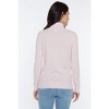 JENNIE LIU Women's 100% Pure Cashmere Long Sleeve Turtleneck Pullover Sweater - 3 of 3