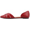 Journee Collection Womens Brandee Slip On Almond Toe Ballet Flats - 2 of 4