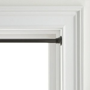 LunaLulinlk 30" to 52" Adjustable Curtain Tension Rod, Oil Rubbed Bronze - 1 of 4
