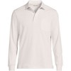 Lands' End Men's Long Sleeve Cotton Supima Polo Shirt with Pocket - 3 of 3
