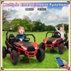 Garvee 24V 2-Seater Ride-On UTV for Kids, 400W Electric Car with Remote, LED Lights, Music, Metal Frame, Four-Wheel Suspension - 4 of 4