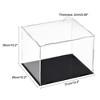 Unique Bargains Acrylic Self-Assembly Dustproof Collectibles Protection Display Case - 2 of 4