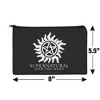 Supernatural Anti Possession Symbol Makeup Cosmetic Bag Organizer Pouch - 4 of 4