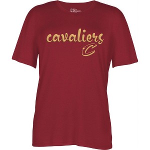 NBA Cleveland Cavaliers Women's Short Sleeve Crew T-Shirt - 1 of 4