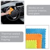 Smart Design Coral-Fleece Auto Detailing Cleaning Cloth - Set of 6 - 18 x 12 inches - 4 of 4