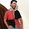 Campus Sutra Men Men's Crimson Red & Jet Black Maxi Checkers Shirt - 2 of 3