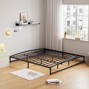coucheta Bed Frame Heavy Duty Metal Platform Low Profile, Mattress Foundation, No Box Spring Needed - 1 of 4