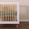 Babyletto Matcha Muslin Mini Crib Sheet, GOTS Certified Organic Cotton - 3 of 4