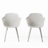 Dexmalle Patio High Foot Chair with Clean-Cut Lines - 4 of 4
