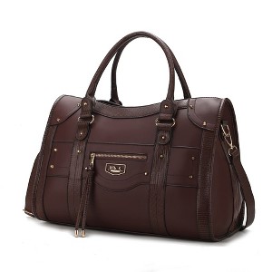 MKF Collection Patricia Vegan Leather Women’s Duffle Bag by Mia K - 1 of 4