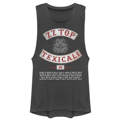 Juniors Womens ZZ TOP Texicali Festival Muscle Tee - image 1 of 4