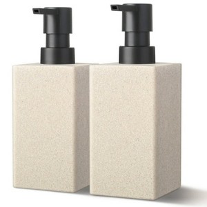 LunaLulinlk Soap Dispenser Bathroom, Resin Hand Soap Dispenser with Pump for Kitchen 12 oz - 1 of 4