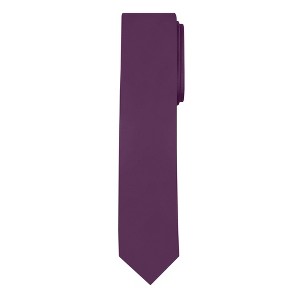 Jacob Alexander Men's Solid Color 2" Skinny Neck Tie - 1 of 4