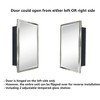 TEHOME Rectangular Metal Framed Recessed Bathroom Medicine Cabinet with Mirror - 2 of 4