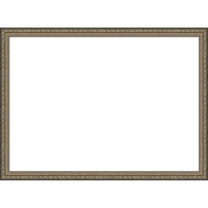 Amanti Art Parisian Silver Framed Dry Erase Magnetic Board - 1 of 4