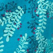 dark turq holiday holly